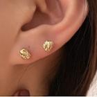 Irregular Bead Stud Earring