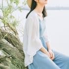Sheer Chiffon Light Jacket