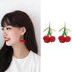 Cherry Earring Red - One Size