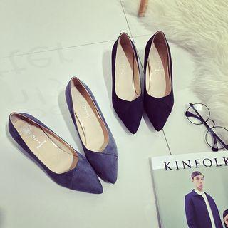 Velvet Pumps