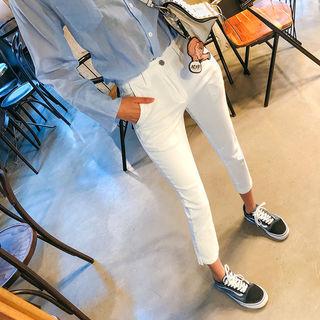 Fit X Fit Hidden Band-waist Slim-fit Pants