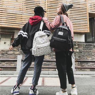 Geometric Print Backpack