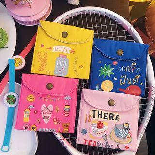 Printed Fabric Sanitary Pouch