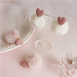 Bobble Heart Earring
