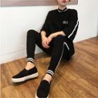 Elbow-sleeve T-shirt / Pants