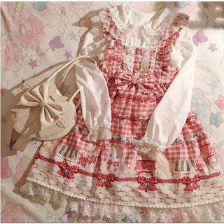 Ruffle Trim Sleeveless A-line Dress / Head Band / Set