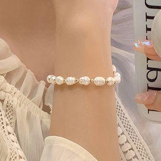 Freshwater Pearl Bracelet Pearl Bracelet - White - One Size