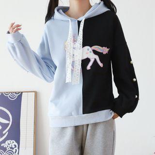 Unicorn Two-tone Hoodie