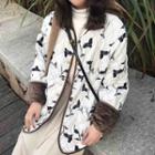 Print Quilted Coat
