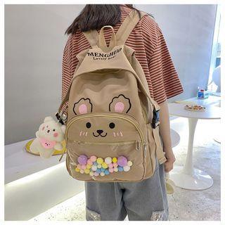 Rabbit Print Backpack / Charm / Set