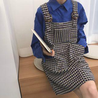 Long Sleeve Plain Shirt / Jumper Dress