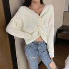 Crinkled Sweater