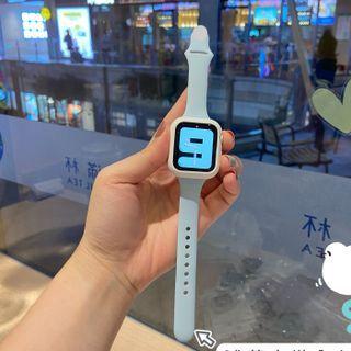 Plain Narrow Silicone Apple Watch Band