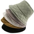 Quilted Plain Bucket Hat