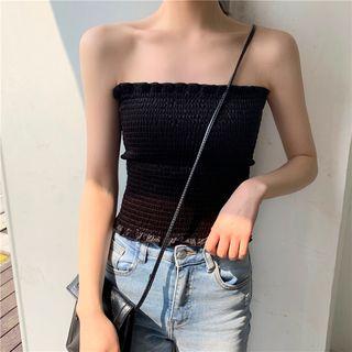 Draped Tube Top
