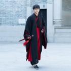 Long Open-front Hanfu Coat