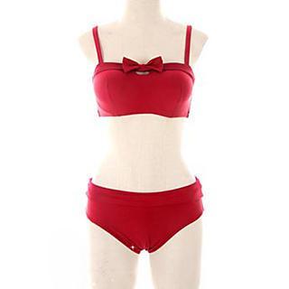 Bow-accent Bikini Set