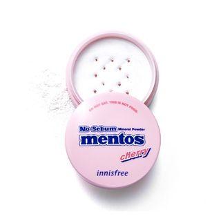 Innisfree - No Sebum Mineral Powder Mentos Edition - 6 Types #05 Cherry