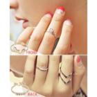 Lettering Knuckle Ring