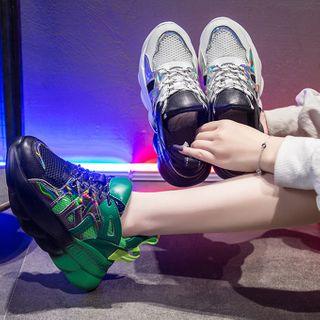 Ombre Platform Sneakers