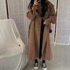 Long-sleeve Single Breasted Trench Coat