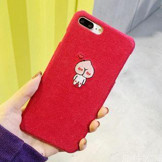 Corduroy Print Mobile Case - Iphone 7 / 7 Plus / 6s / 6s Plus