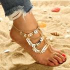 Triangular Pendant Necklace / Layered Chained Anklet (various Designs)