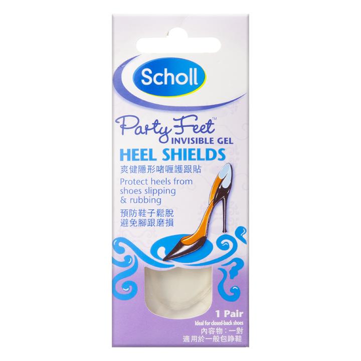 Party Feet Heel Shields Invisible Gel 1 Pair