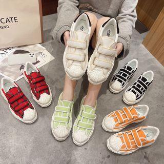 Adhesive Strap Athletic Sneakers