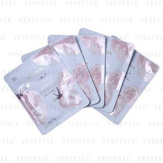 Sesekira - White Strawberry Moisturizing Face Mask Set 5 Pcs