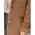 Metallic-button Wool Blend Blazer