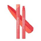 The Face Shop - Fmgt Flat Two-tone Stick - 6 Colors #01 Orange Into Coral