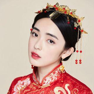 Beaded Earrings / Hairband / Hair Stick