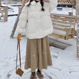 Button-up Padded Coat