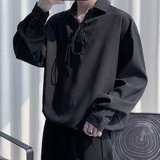 Lace-up Overhead Shirt