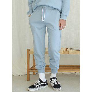 Colored Baggy-fit Jogger Pants