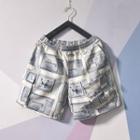 Tv Print Shorts