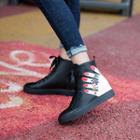 Embellished Lace-up Shoes
