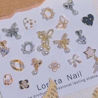 Faux Pearl / Rhinestone / Alloy Nail Art Decoration (various Designs)