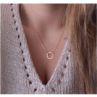 Cicle-accent Necklace