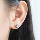 Faux Pearl Diver Earring 1 Pair - As Shown In Figure - One Size