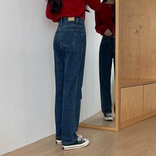[cle.] Dark Wash Straight Jeans