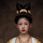 Traditional Chinese Hair Bun 1729 - Black - One Size