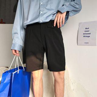 Slim-fit Dress Shorts