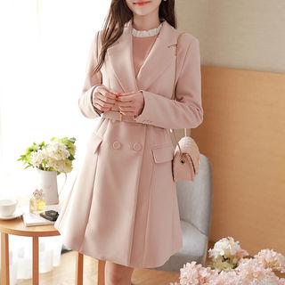 Tailored A-line Jacket With Belt