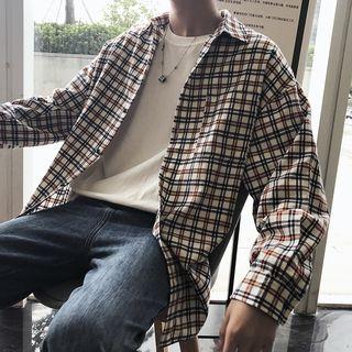 Pockted Plaid Shirt