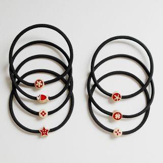 Flower / Clover Alloy Hair Tie
