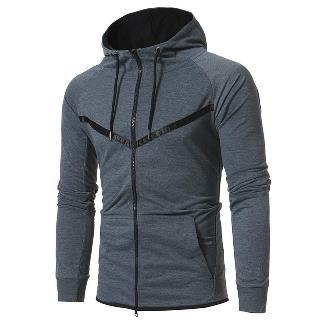 Hooded Zip Sweatshirt