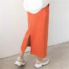 H-line Band-waist Skirt