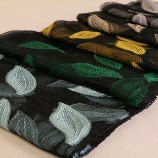 Leaf Organza Scarf